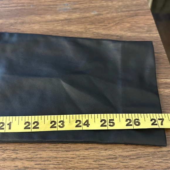 French connection faux leather pants leggings 0 - Picture 8 of 10